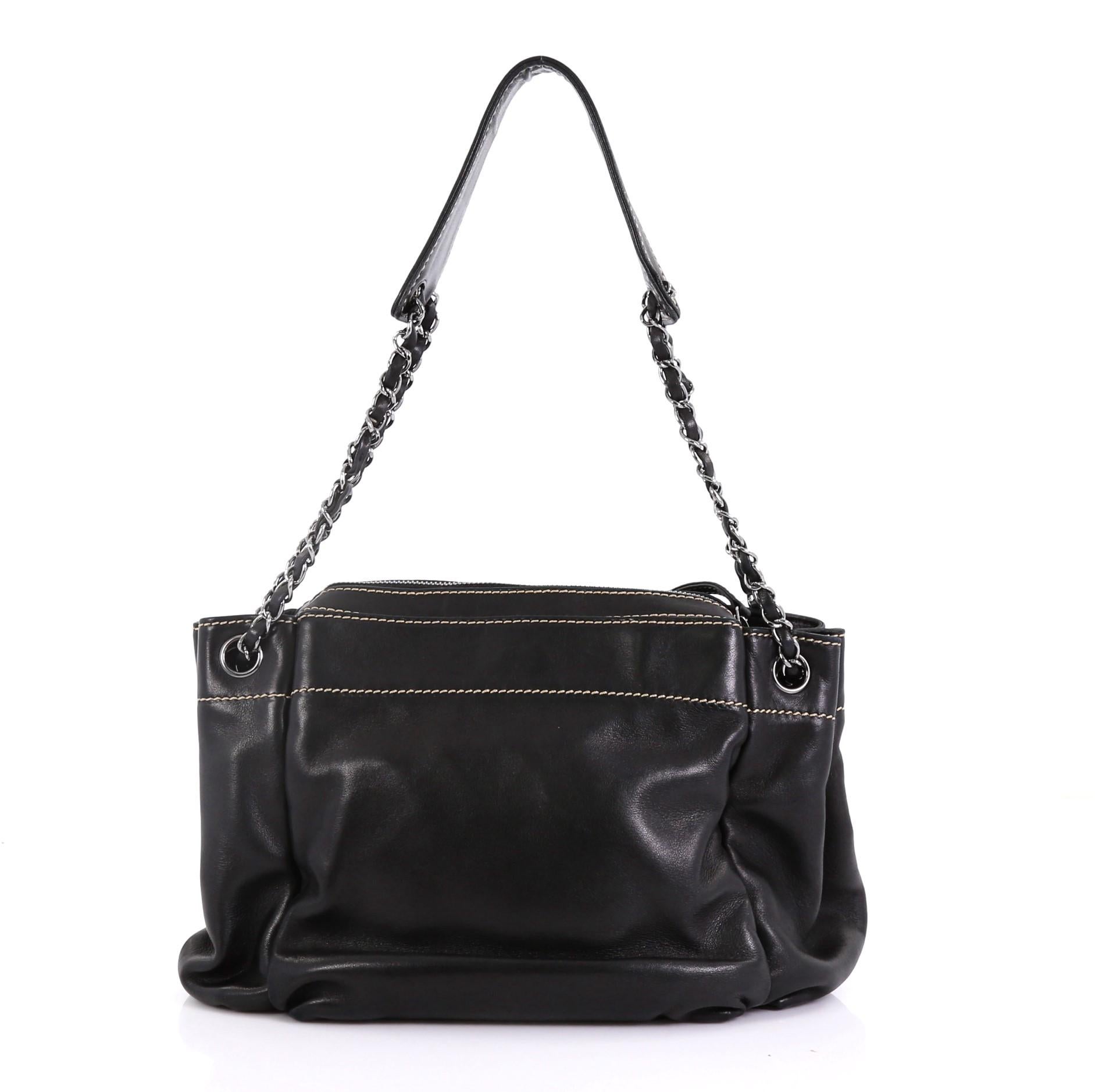 chanel lax accordion bag