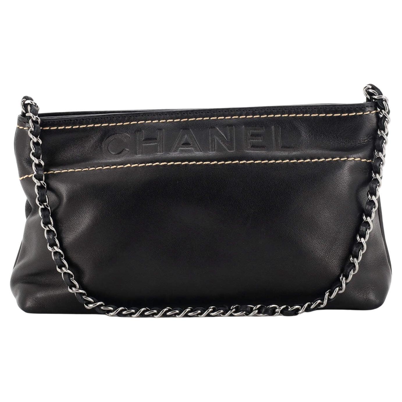 Chanel Lax Pochette Leather