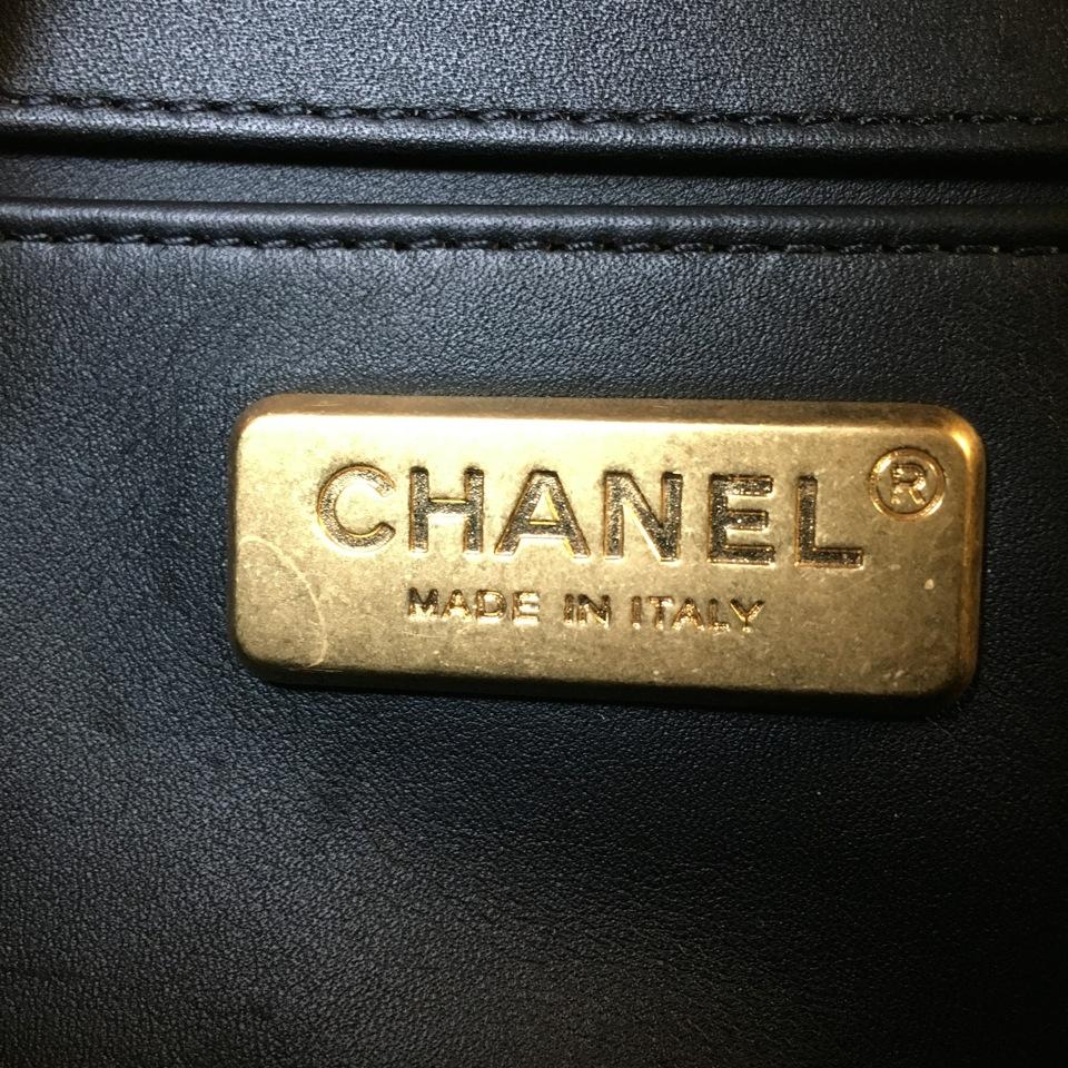 Chanel Le Boy Matte Black Alligator Medium Bag Very Rare New 2