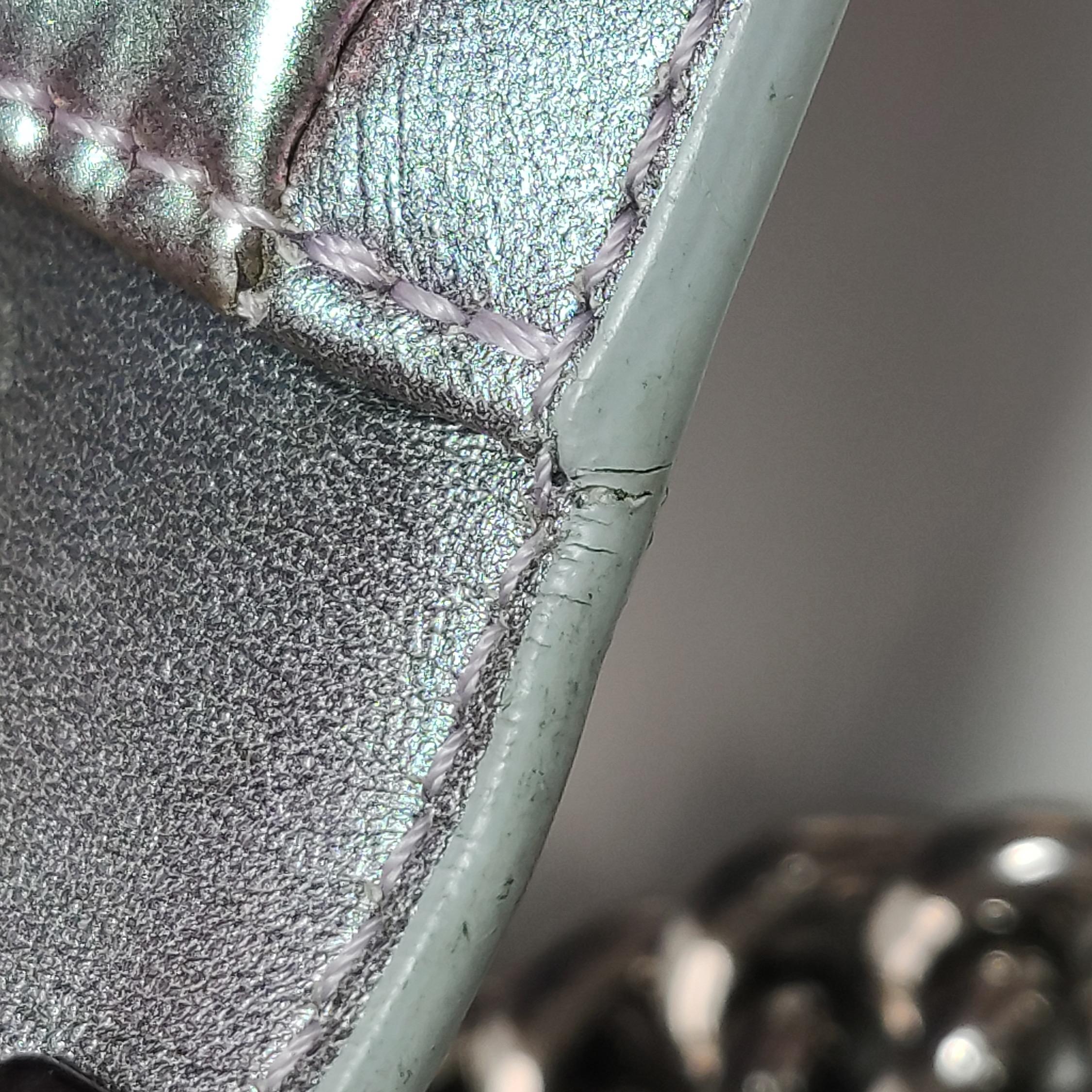 Chanel Le Boy Bolso Pequeño Sirena Charol Multicolor 2018-2019 en venta 9