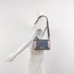 Chanel Le Boy Small Mermaid Multicolor Patent Leather Bag 2018-2019