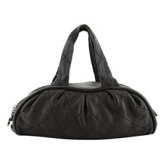 Chanel Le Marais Bowler Bag Quilted Leather Medium