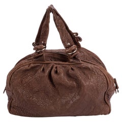 Chanel Le Marais Extra Large Brown Bowler Bag