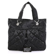 Chanel Le Marais Tote Quilted Coated Canvas Large