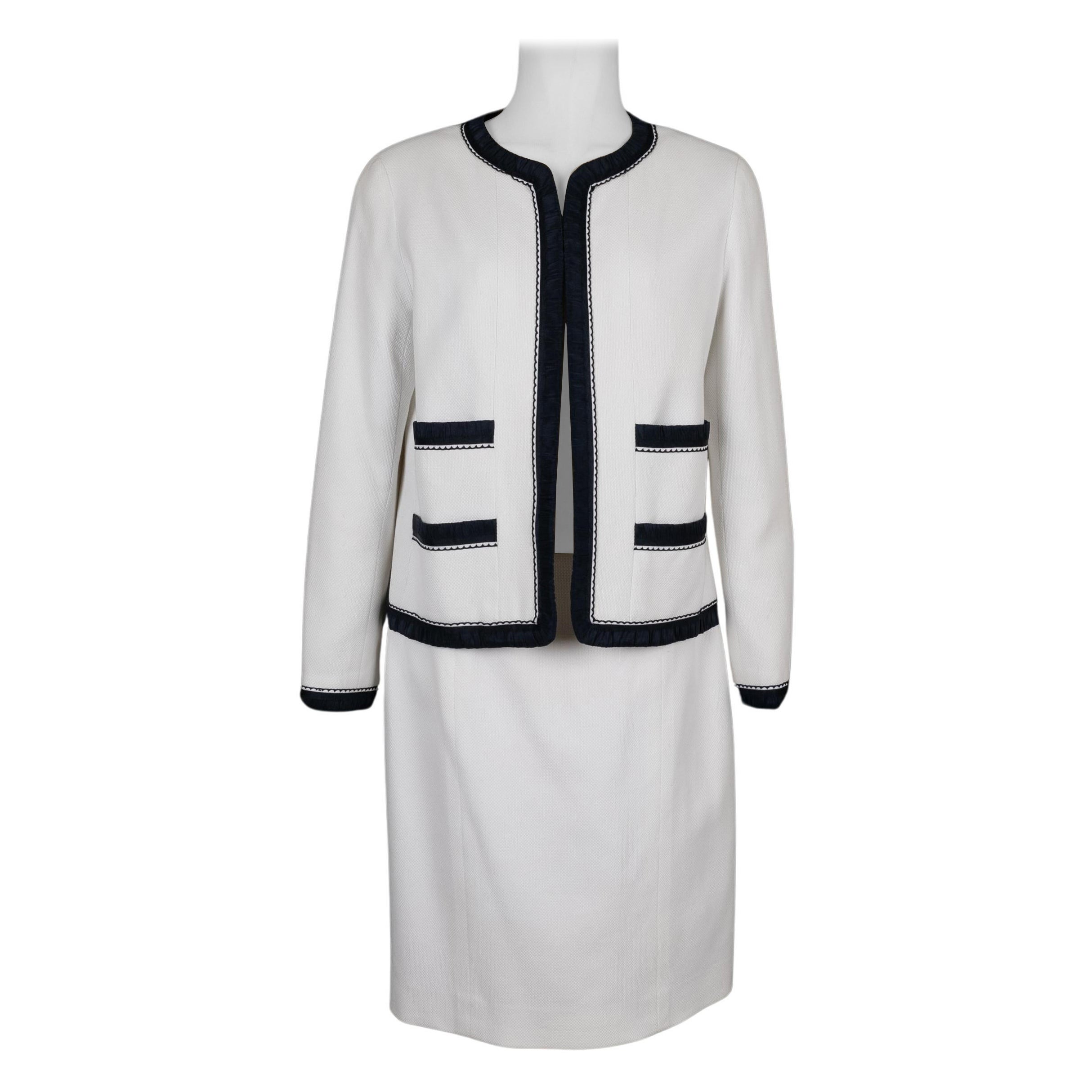 Chanel "Le Nouveau Corset" suit by Karl Lagerfeld, Summer 1994