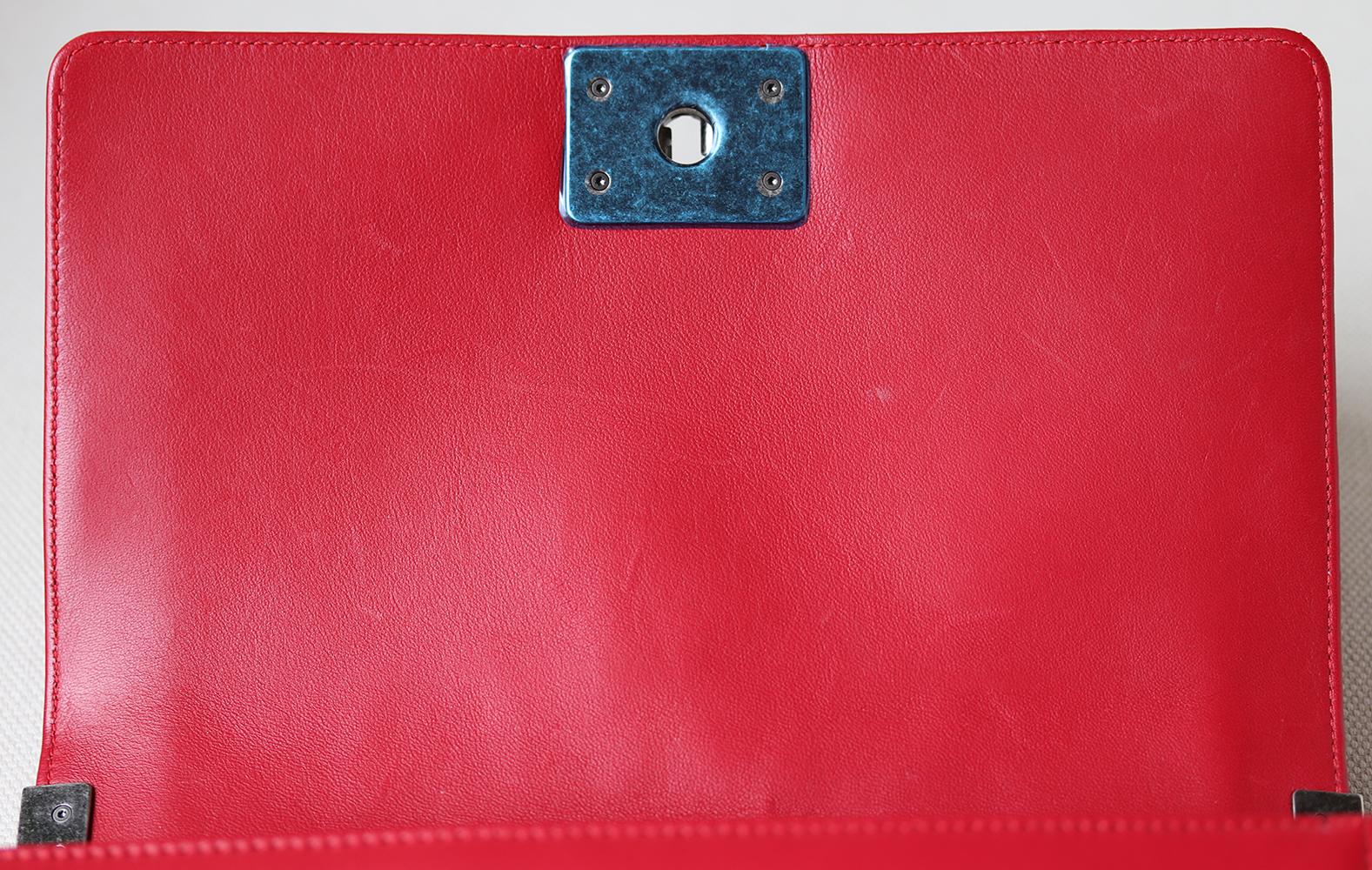 Chanel Leather and Tweed Boy Flap Bag 1