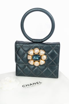 Chanel leather bag 1991-1992