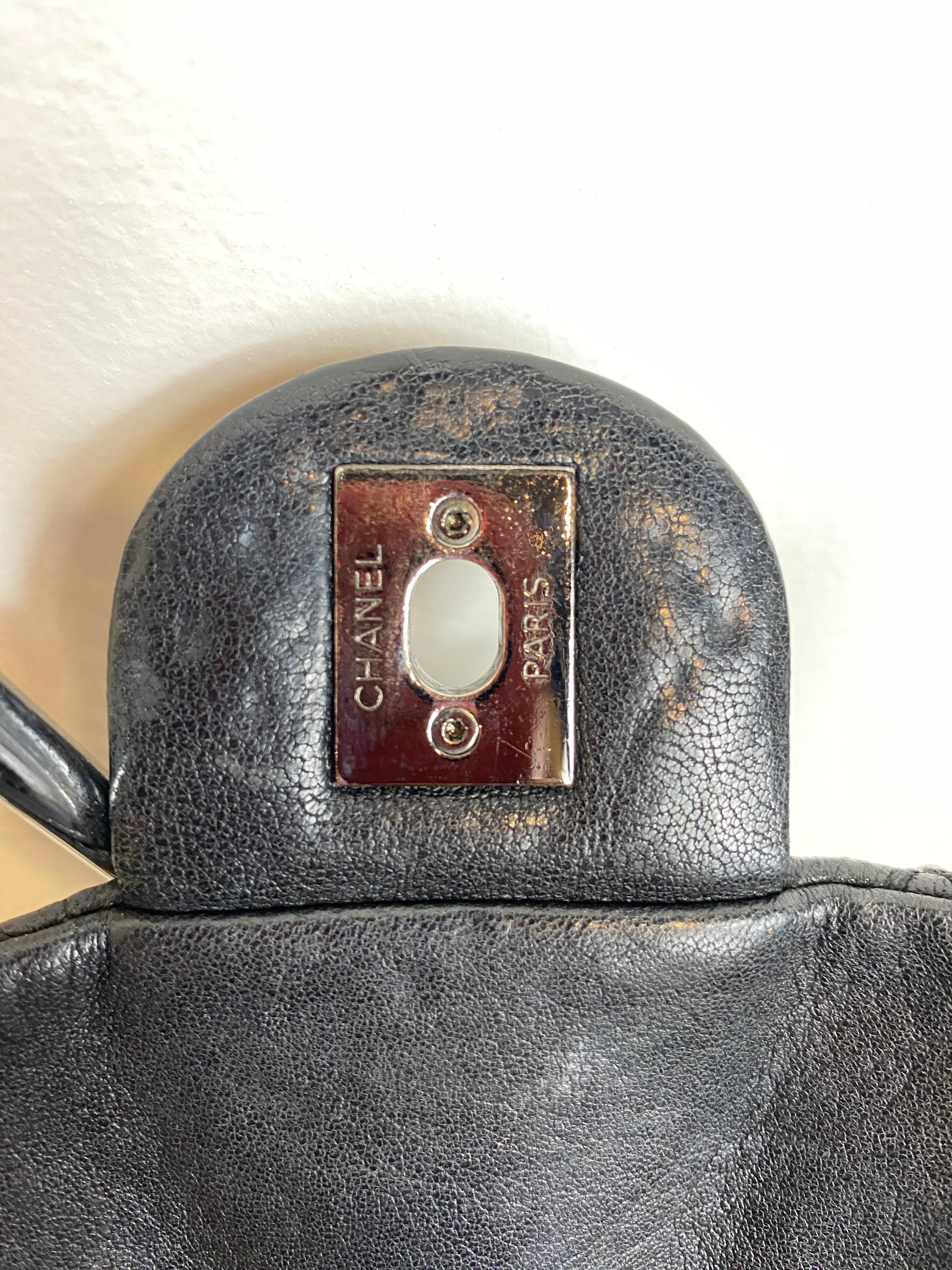 Bolso de piel Chanel de la colección 2014 de Karl Lagerfeld. en venta 5