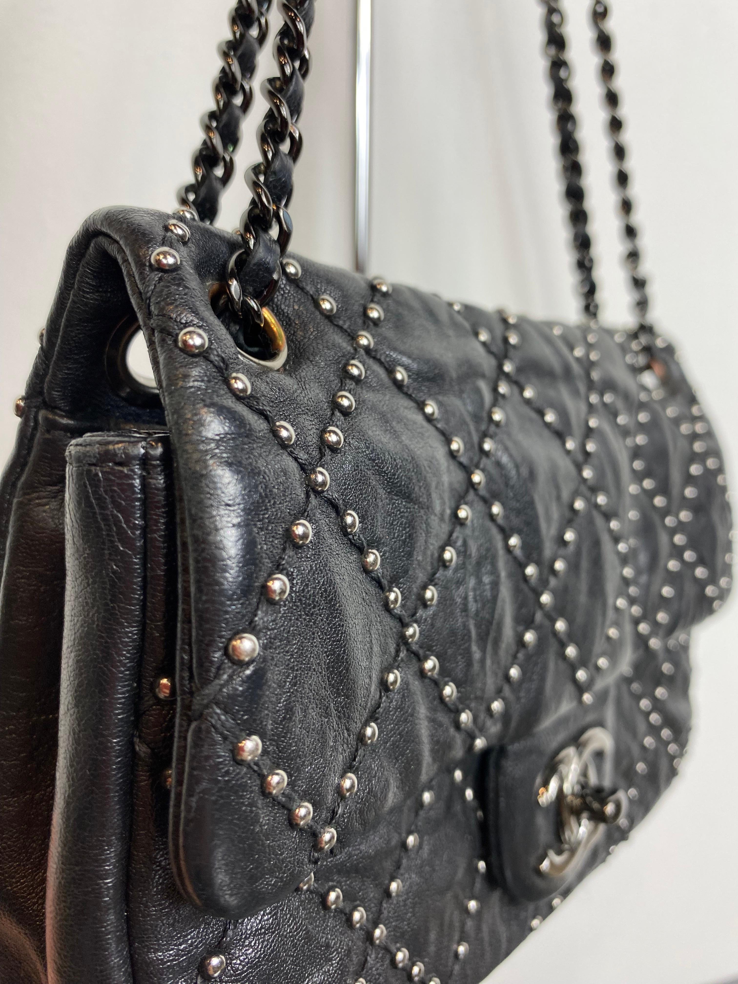 Bolso de piel Chanel de la colección 2014 de Karl Lagerfeld. en venta 6