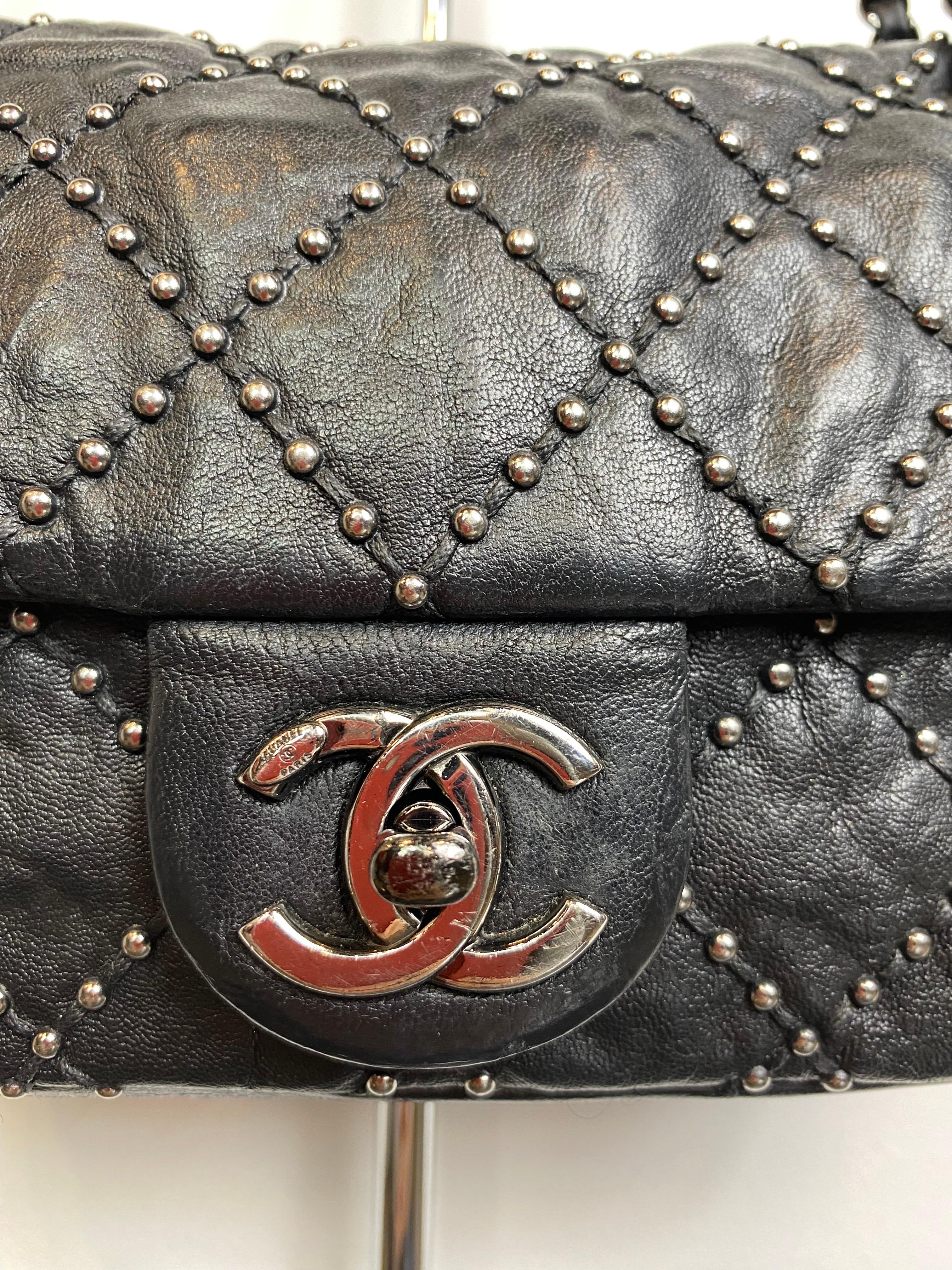 Bolso de piel Chanel de la colección 2014 de Karl Lagerfeld. en venta 1