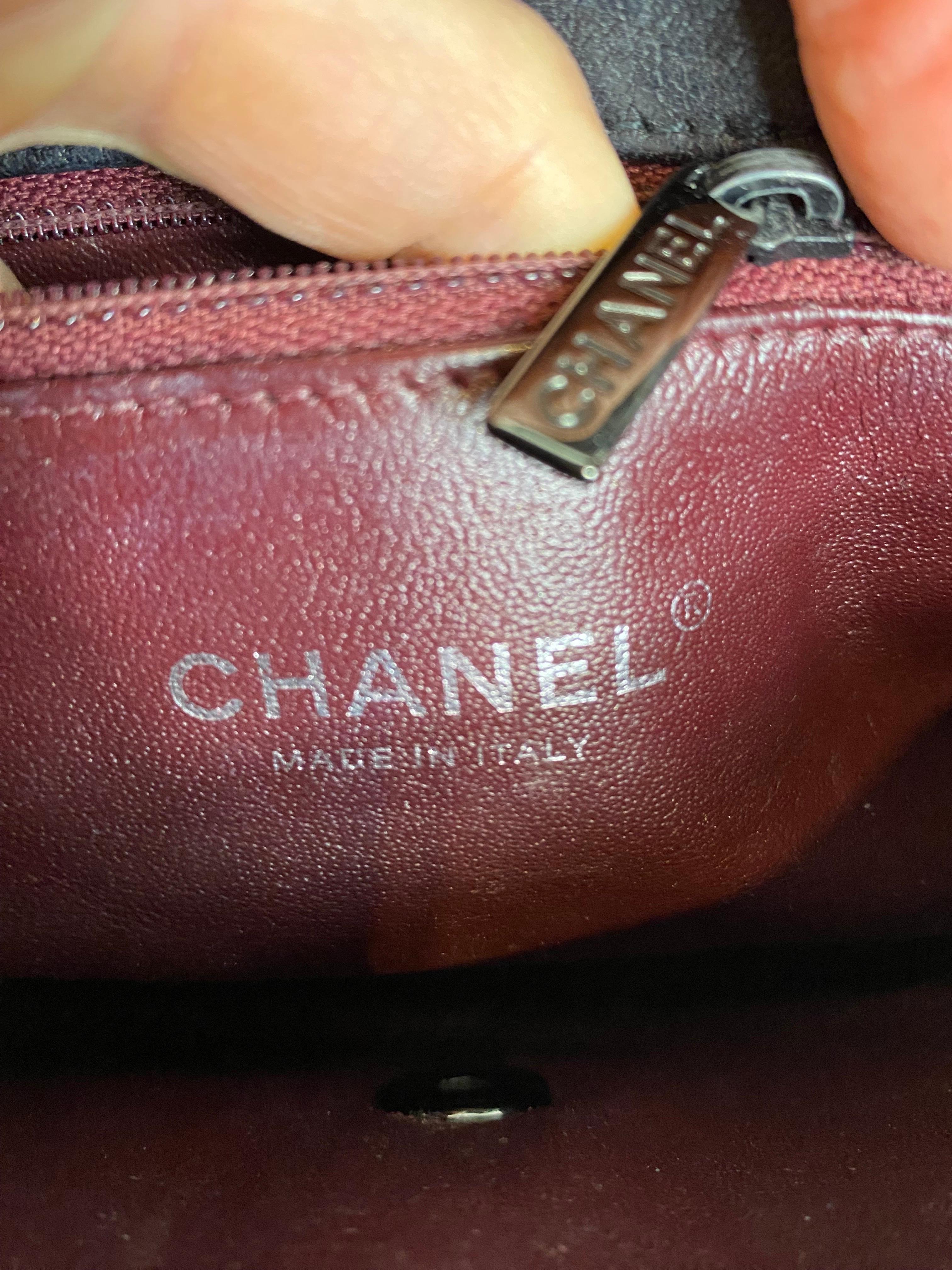 Bolso de piel Chanel de la colección 2014 de Karl Lagerfeld. en venta 3
