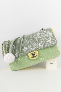 Chanel Leather Bag Entirely Sewn with Sequins, 2018