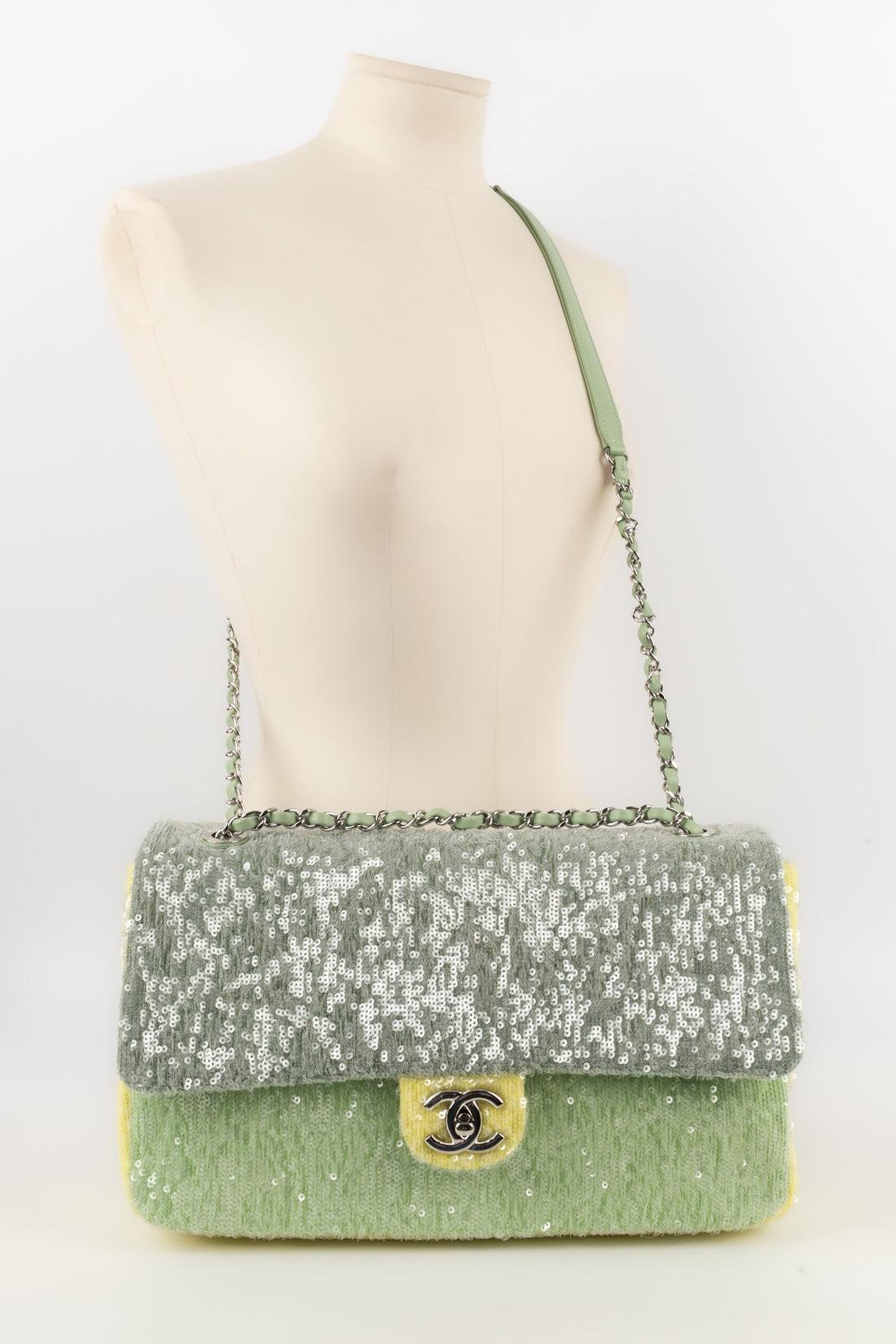 bolso chanel lentejuelas