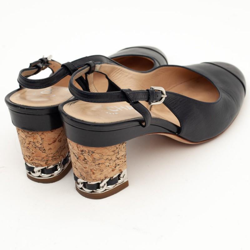 CHANEL Leder-Ballerinas 1