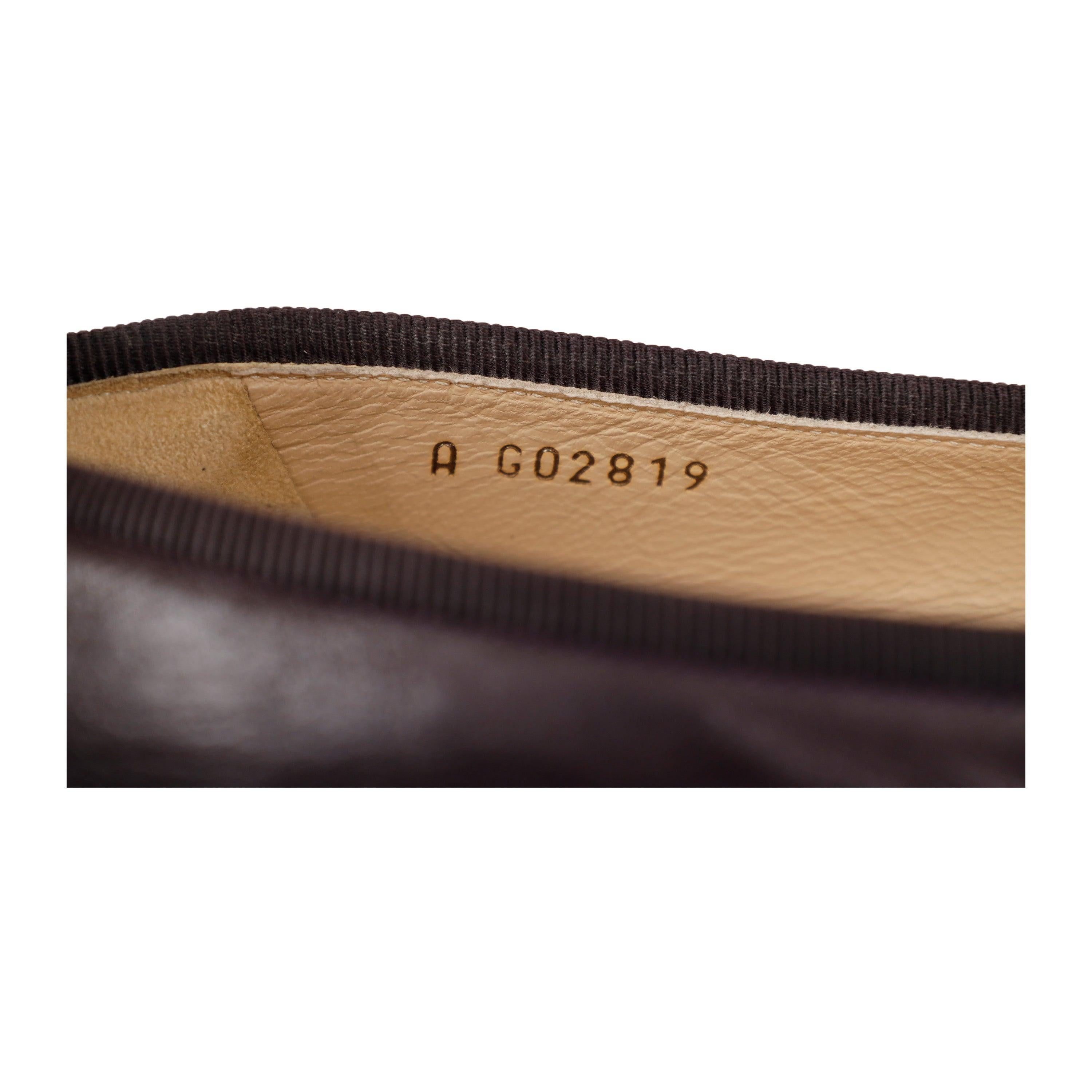 Women's Chanel Leather Ballet Flats - '10s For Sale