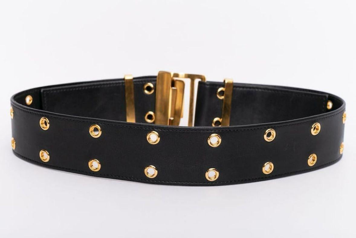 Chanel Leather Belt Fall Collection, 1996 In Excellent Condition In SAINT-OUEN-SUR-SEINE, FR