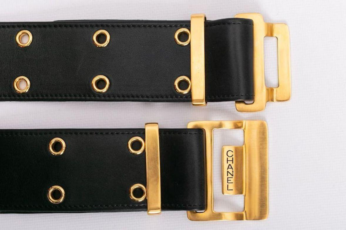 Women's Chanel Leather Belt Fall Collection, 1996