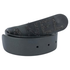 Chanel leather belt