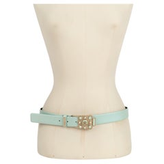 Chanel leather belt