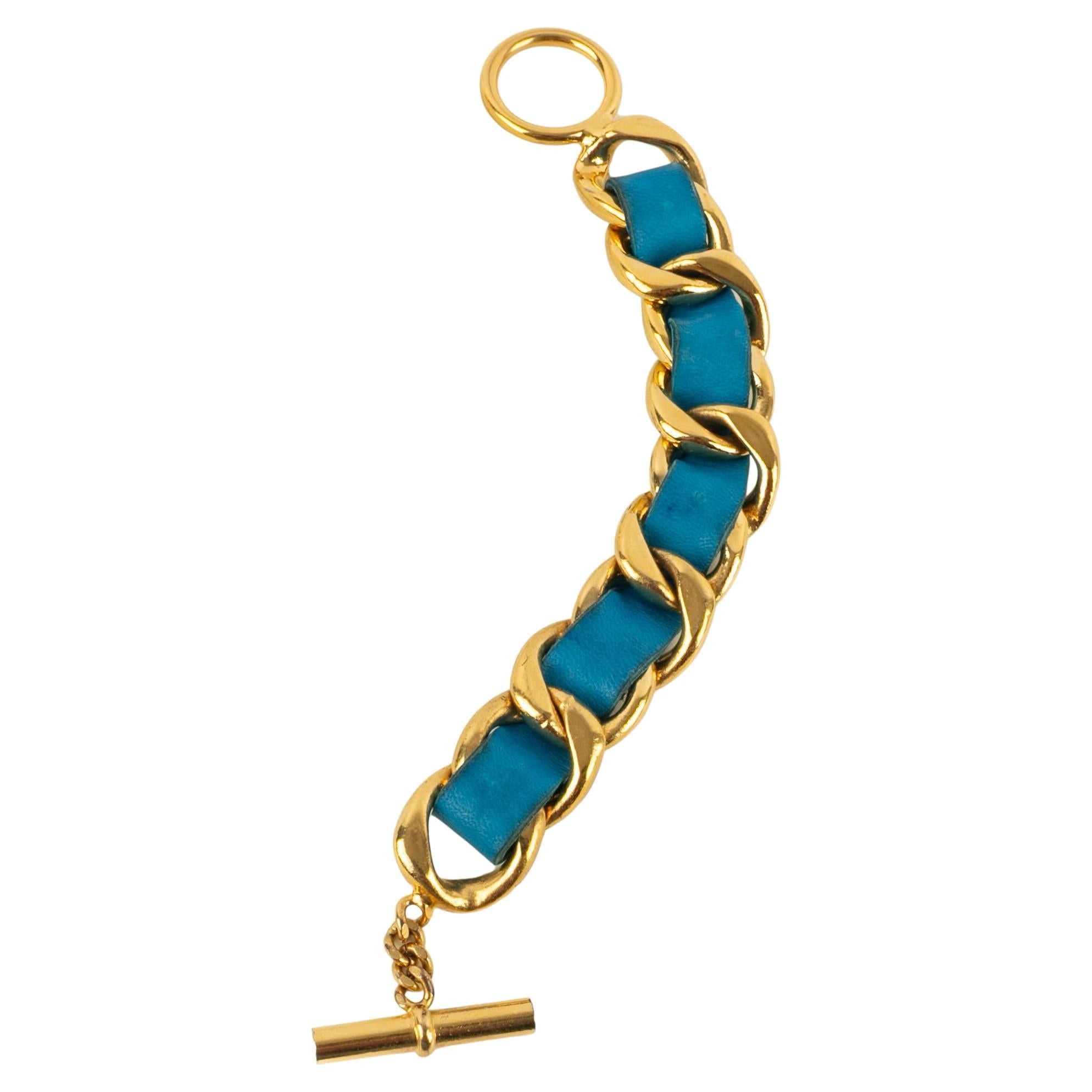 Pulsera de cuero Chanel