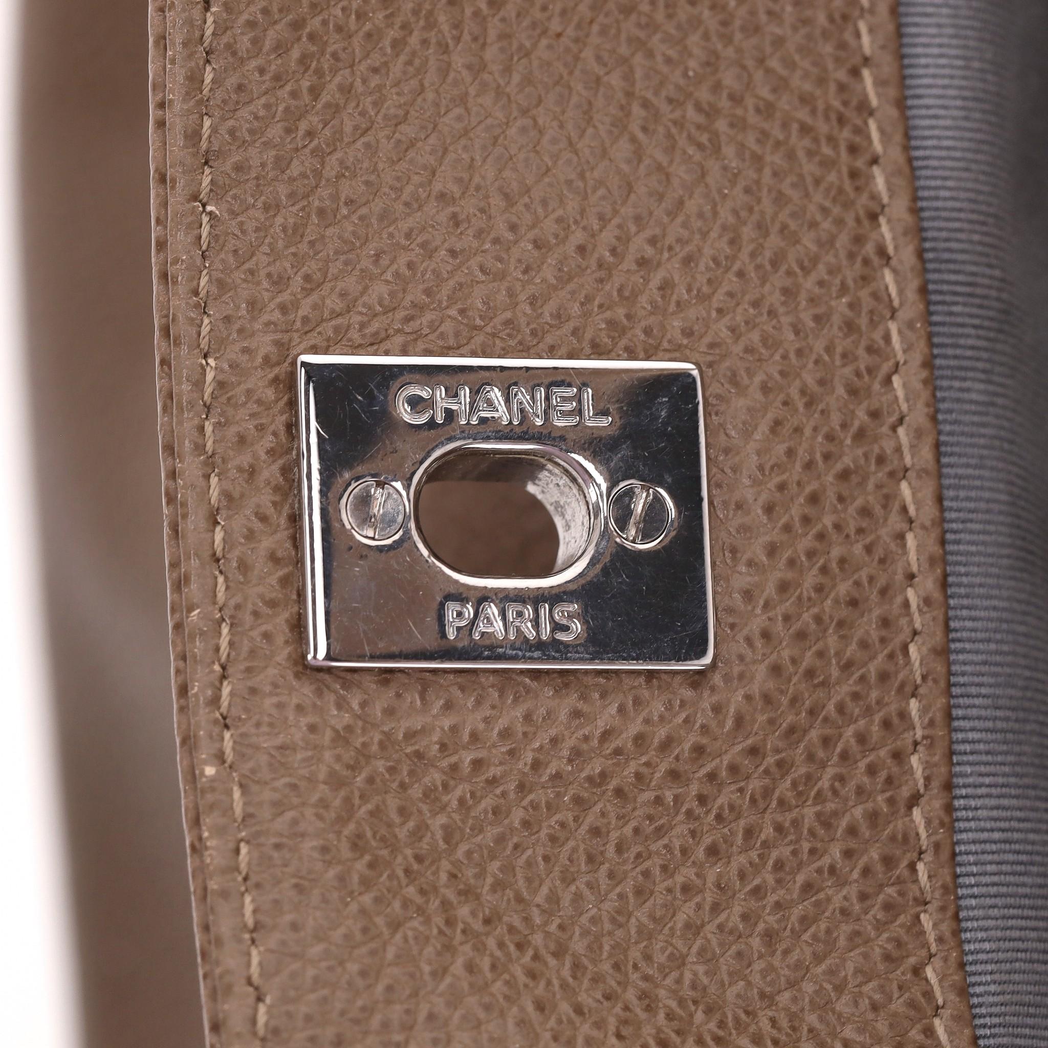Chanel Leather Cerf Tote Bag 3