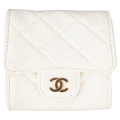 Chanel Leather Cuff Bracelet with CC Logo