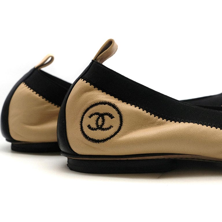 elasticated ballerina pumps