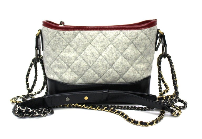 Chanel Leather Gabrielle Bag at 1stDibs
