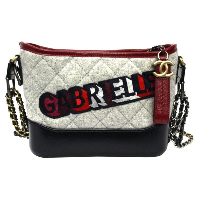 Chanel Leather Gabrielle Bag at 1stDibs