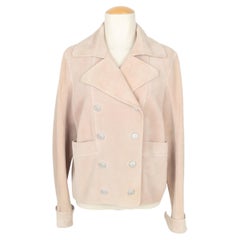 Chanel leather jacket 2000s