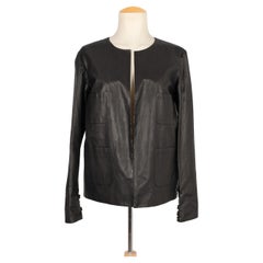Chanel leather jacket