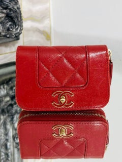 Chanel Leather Mini Purse/Wallet