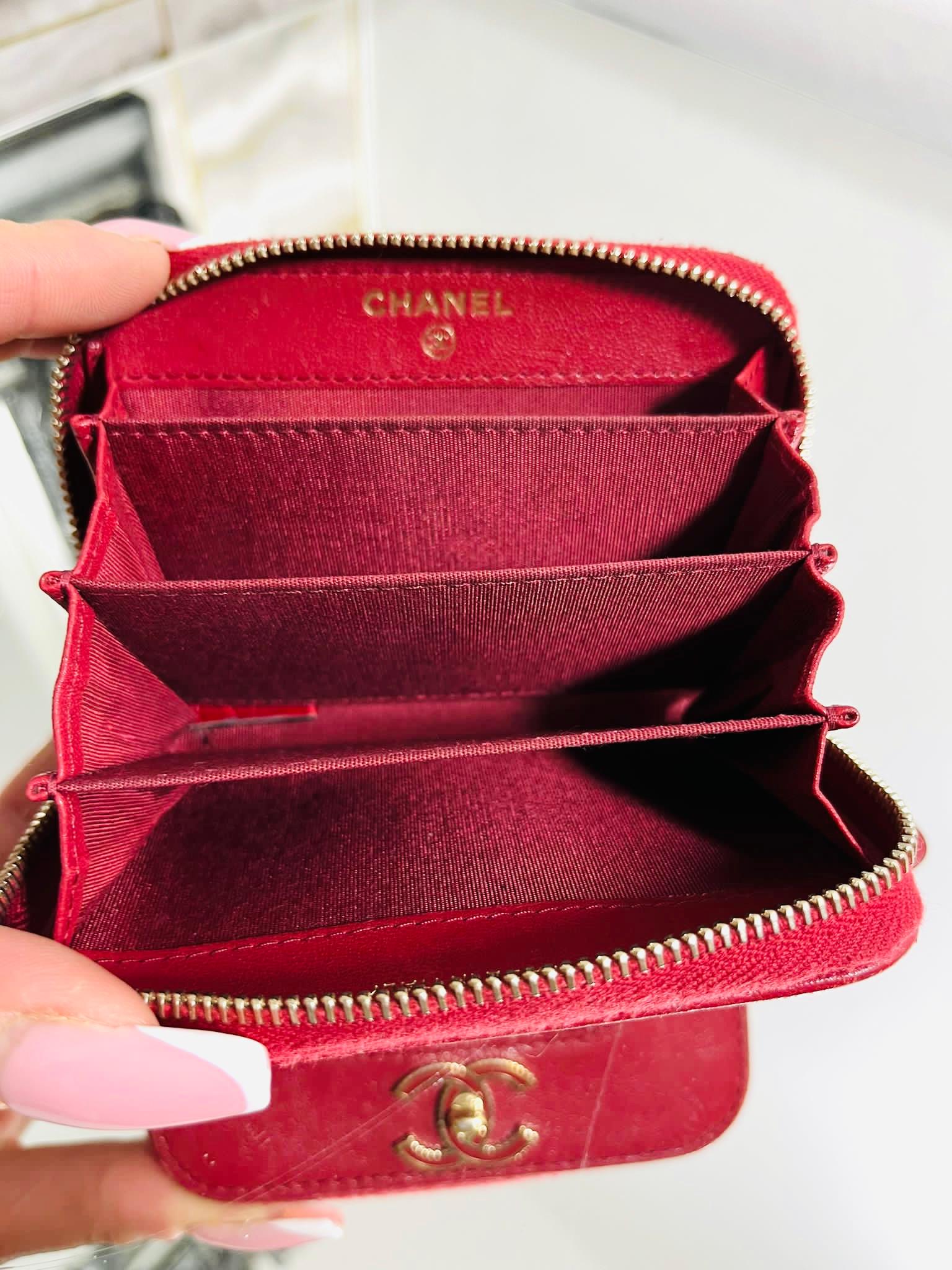 Chanel Leather Mini Purse/Wallet 2
