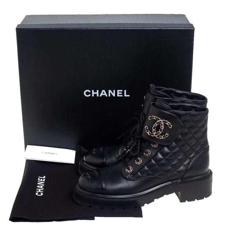 chanel ankle boots women
