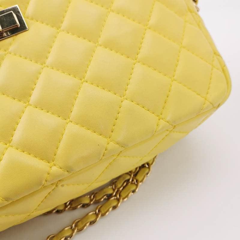 Chanel Leather Quilted Medium 2.55 Mademoiselle Camera Case Bag, 2008-2009 For Sale 6