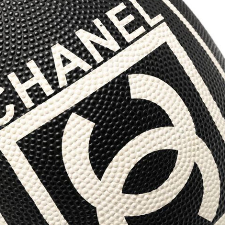 Chanel Leather Rugby Ball For Sale at 1stDibs