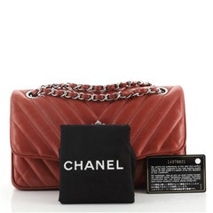 Chanel Leo Lion Flap Bag Chevron Lambskin Medium