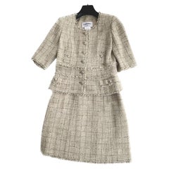 Chanel Les Beiges Ad Campaign Beige Tweed Suit