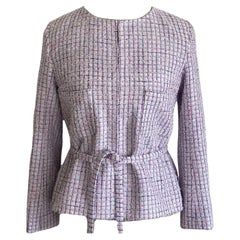 Chanel Lesage Tweed Jacket in Lilac