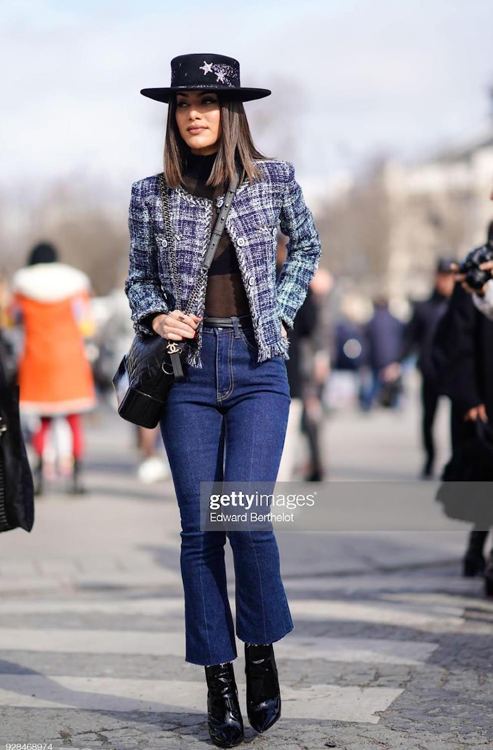 Black Chanel Lesage Tweed Skirt 2018 Spring Collection