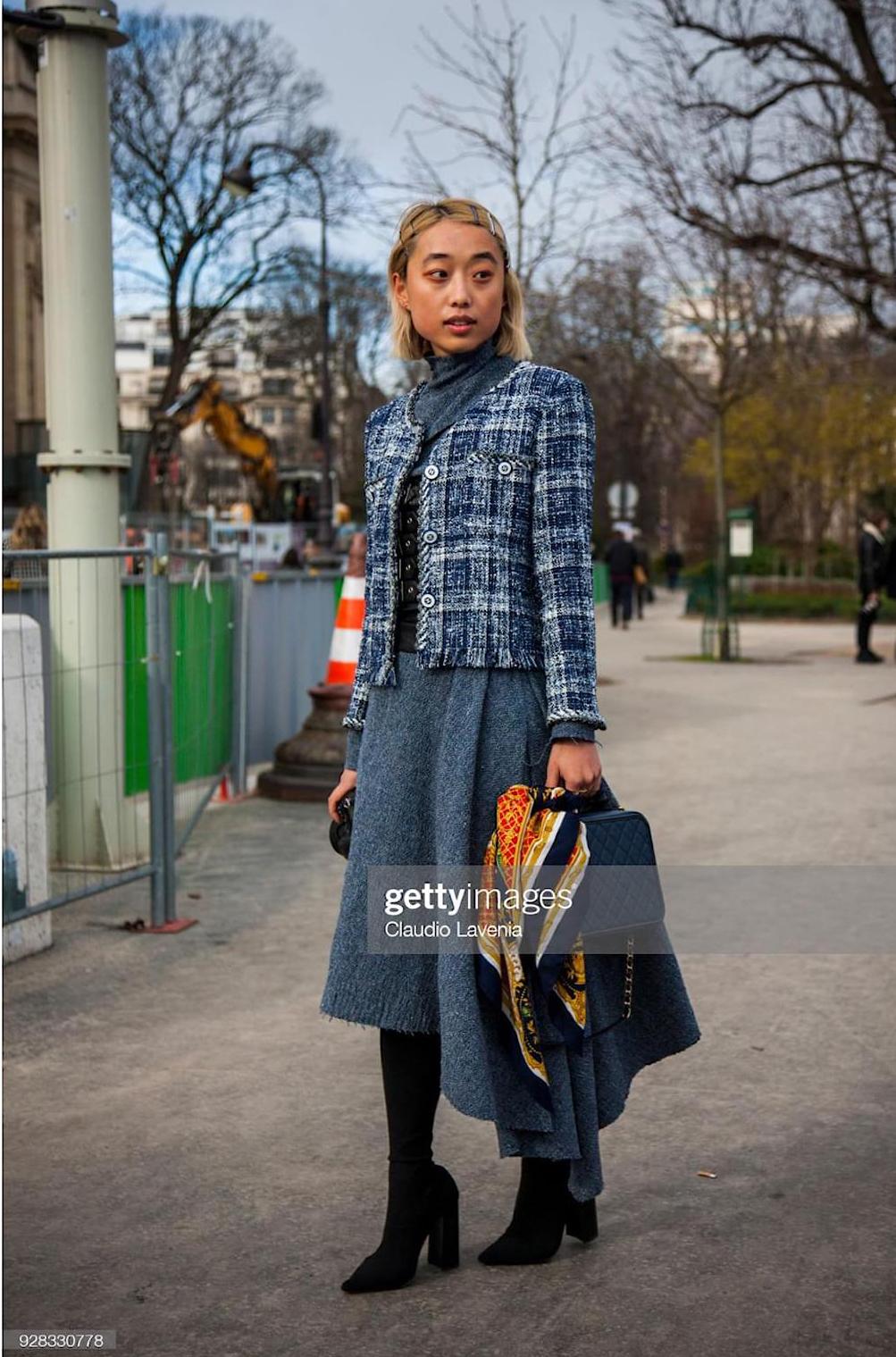 Chanel Lesage Tweed Skirt 2018 Spring Collection In New Condition In Dubai, AE