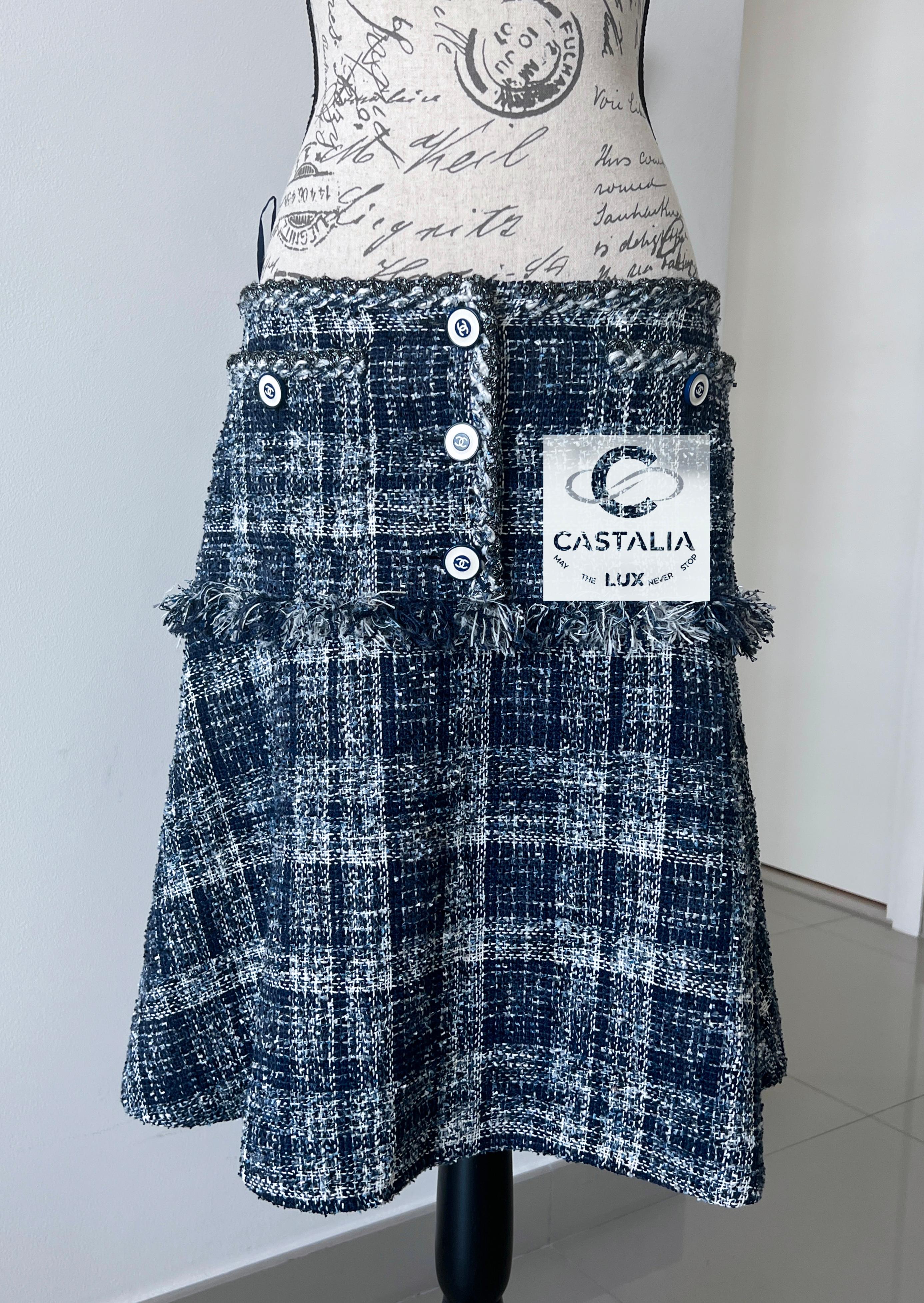 Chanel Lesage Tweed Skirt 2018 Spring Collection 1