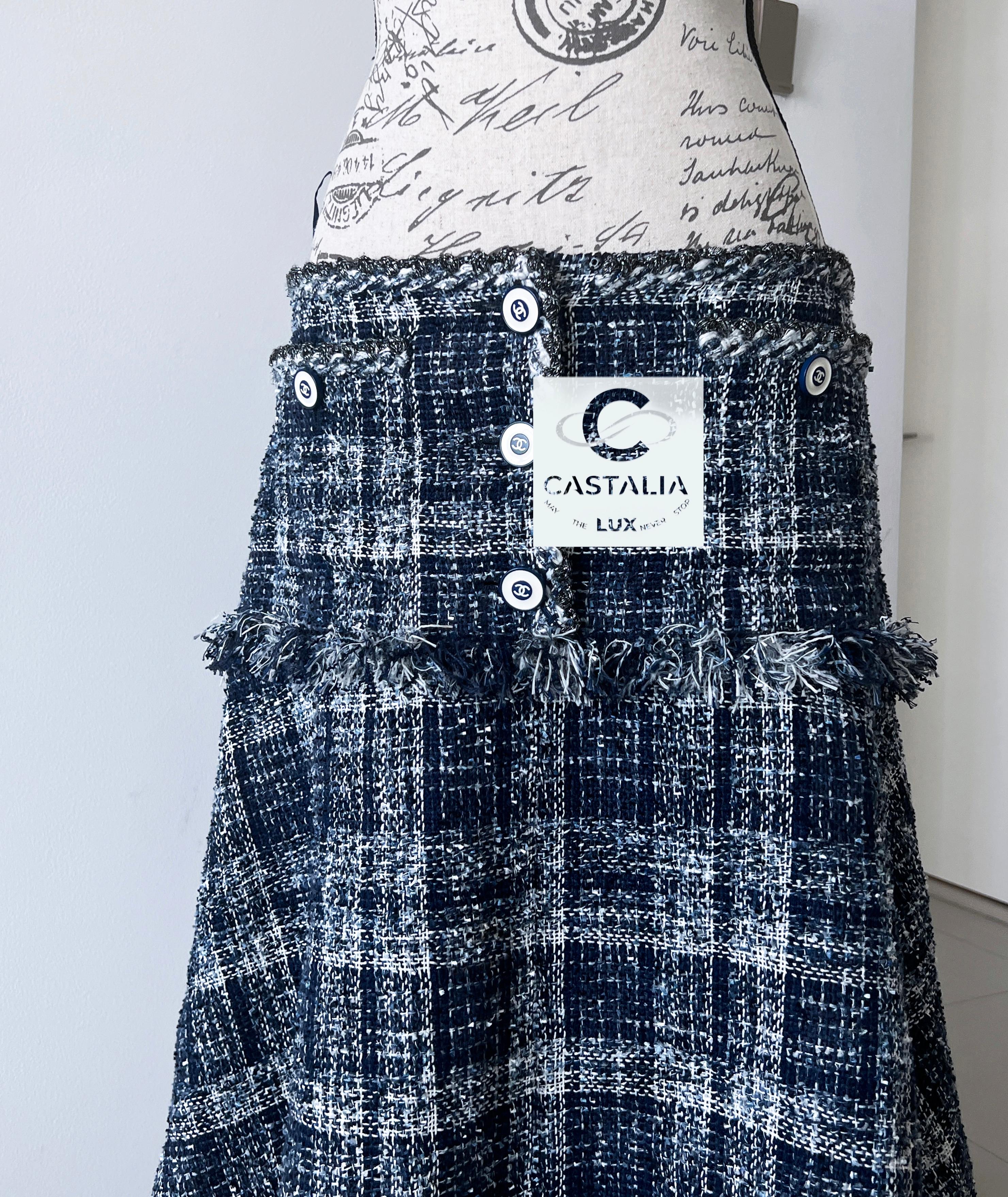 Chanel Lesage Tweed Skirt 2018 Spring Collection 2