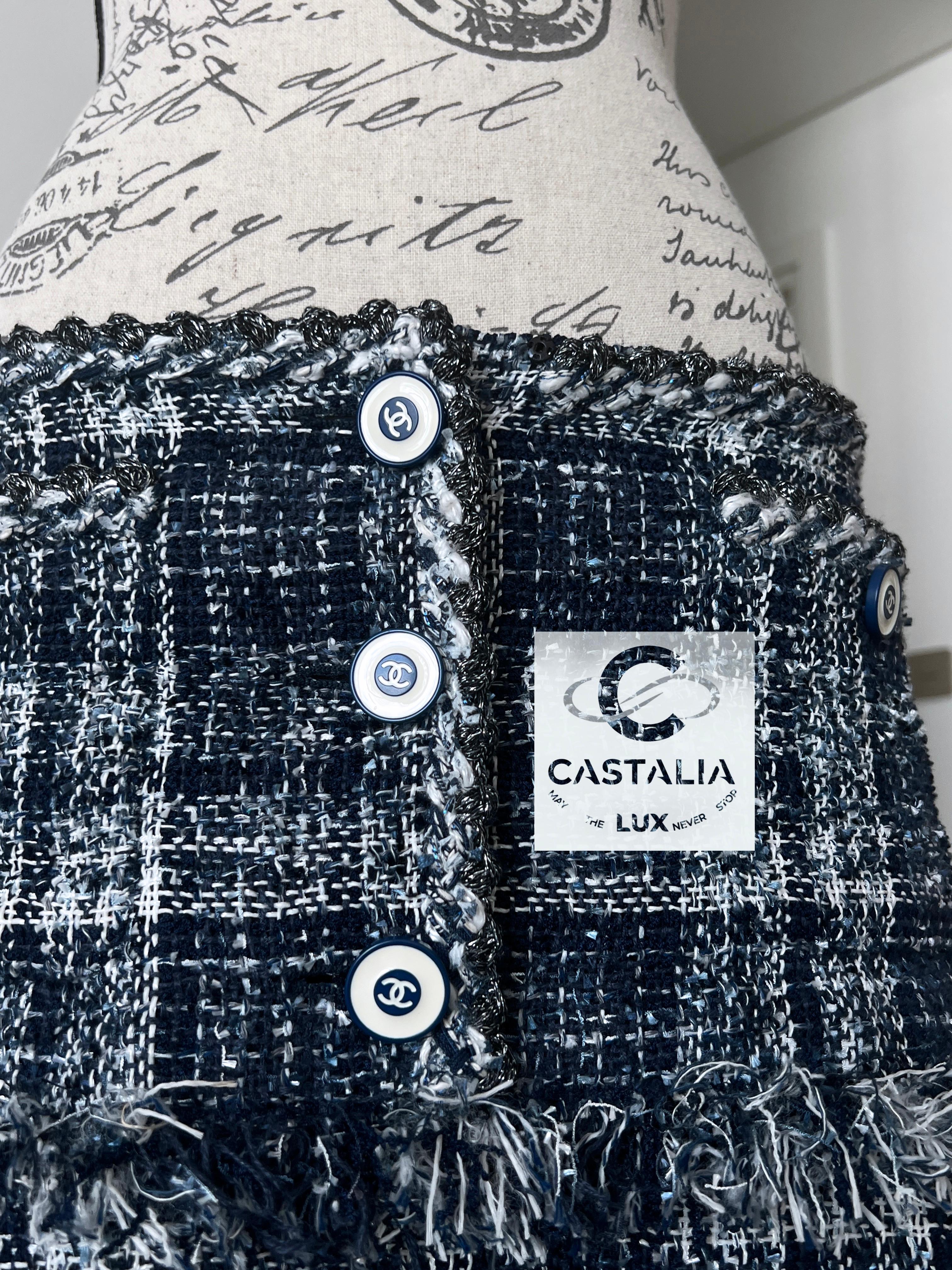 Chanel Lesage Tweed Skirt 2018 Spring Collection 3