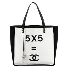 Chanel Let's Demonstrate Tote Canvas Small