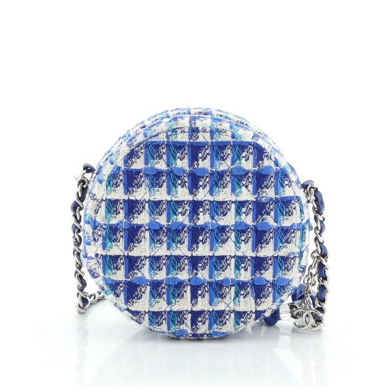 chanel tweed clutch