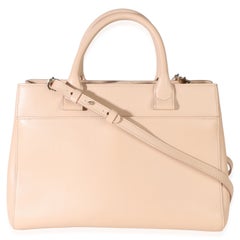 Chanel Light Beige Grained Calfskin Medium Neo Executive Shopper Tote