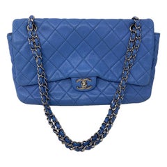 Chanel Hellblaue Tasche