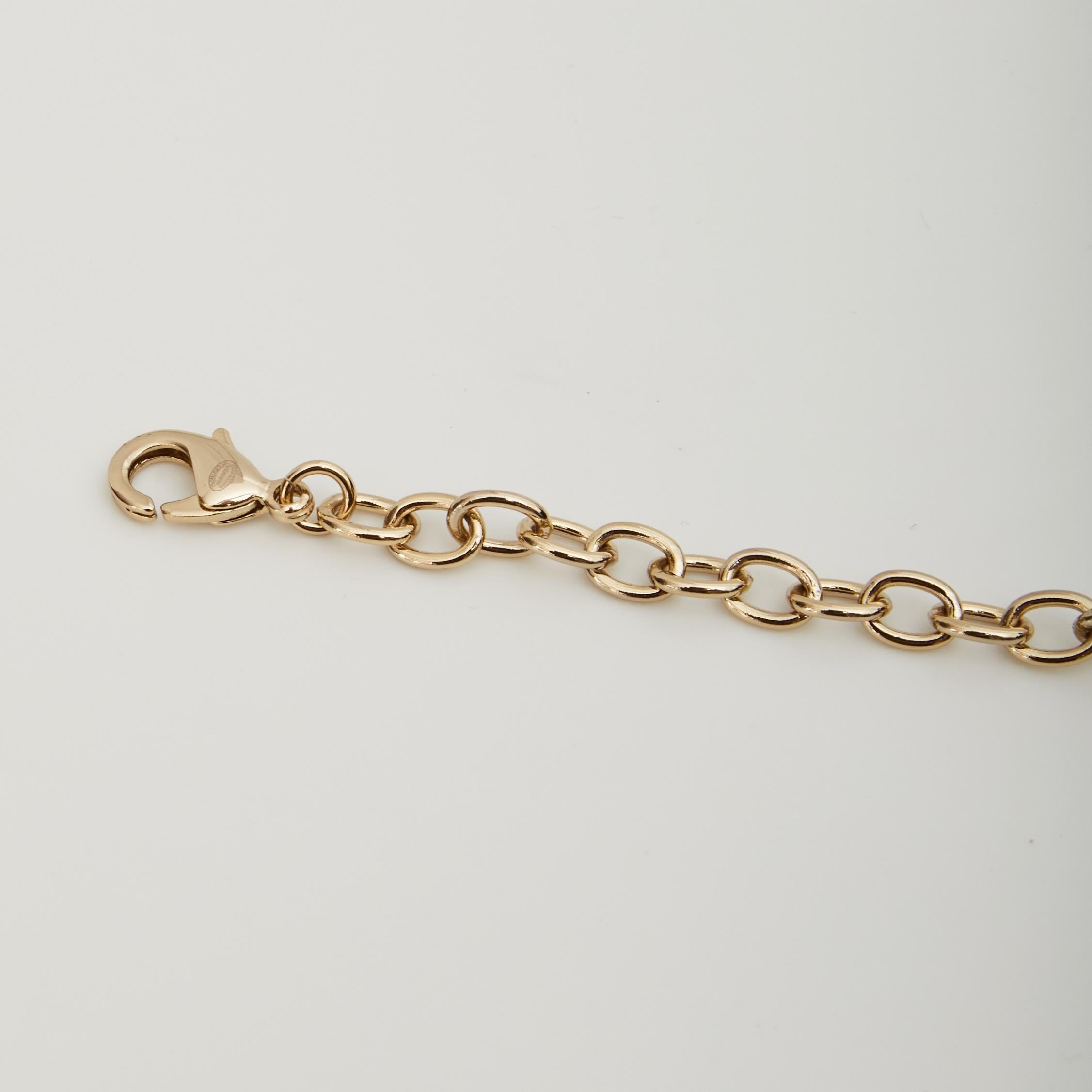 chanel mini heart chain