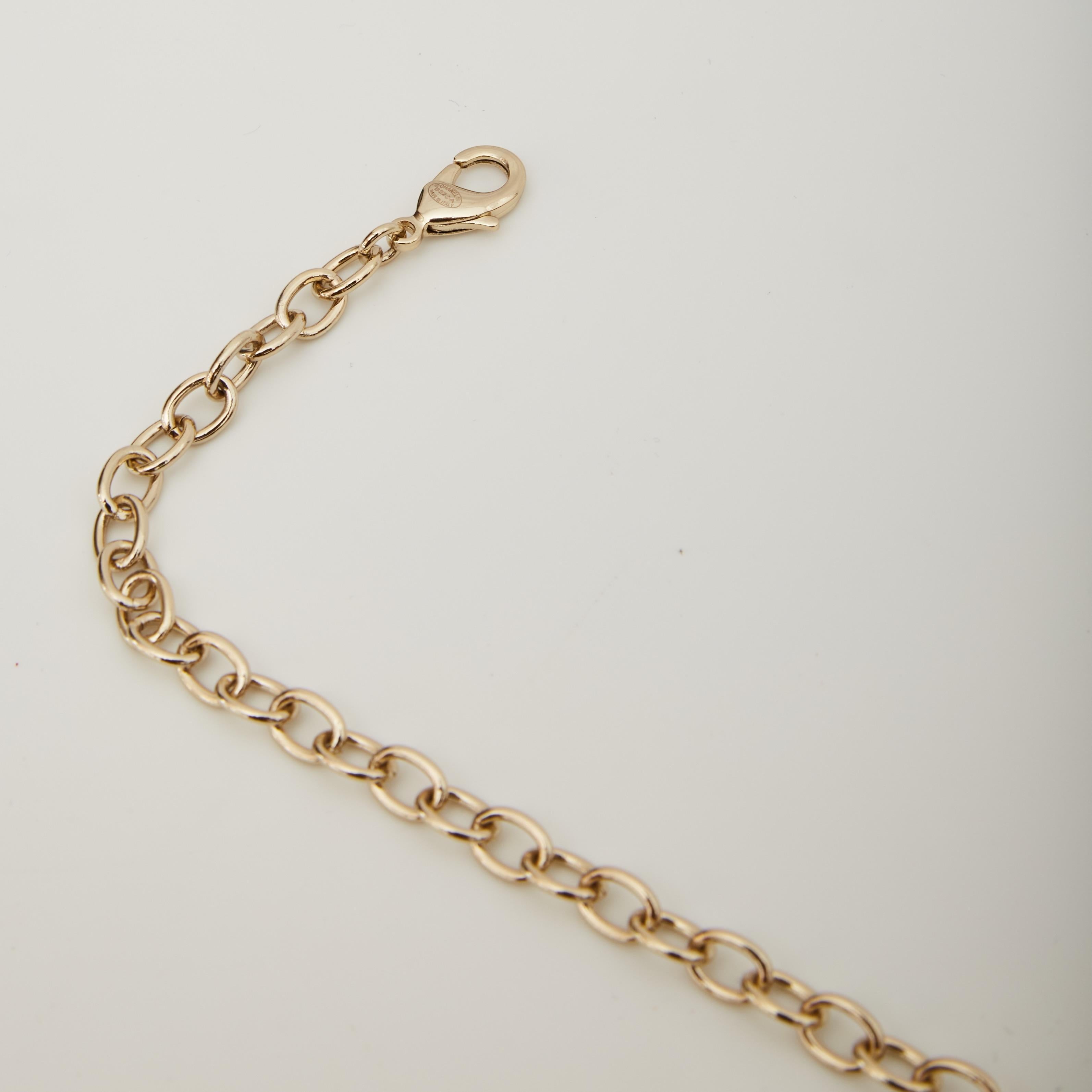 chanel locket necklace